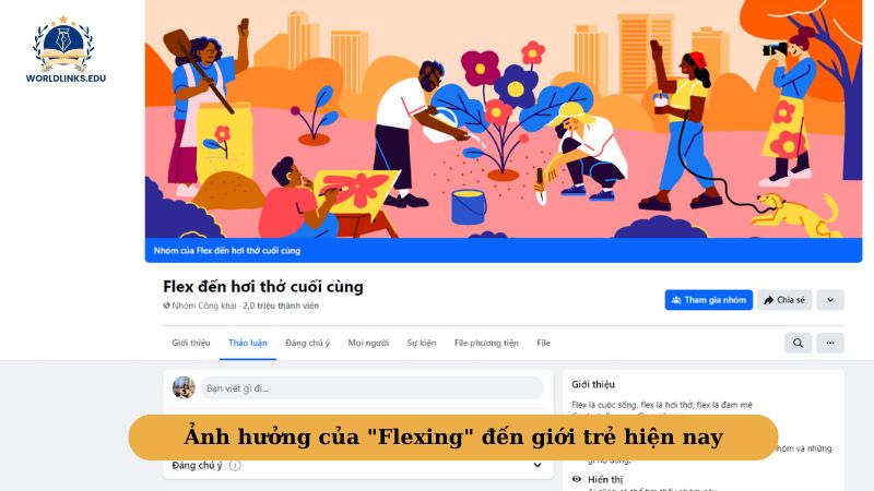 Ảnh hưởng của "Flexing" đến giới trẻ hiện nay