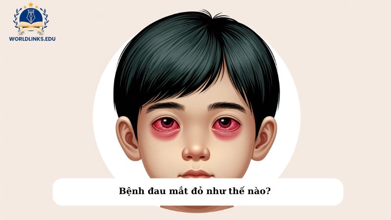 Bệnh đau mắt đỏ như thế nào?