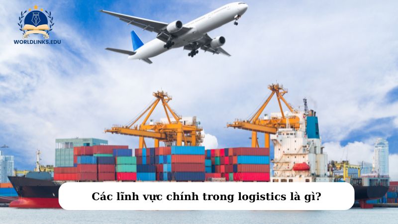 Các lĩnh vực chính trong logistics là gì?