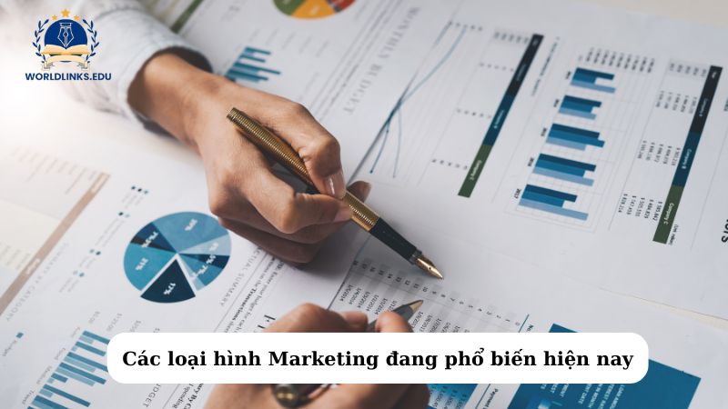 Các loại hình Marketing đang phổ biến hiện nay