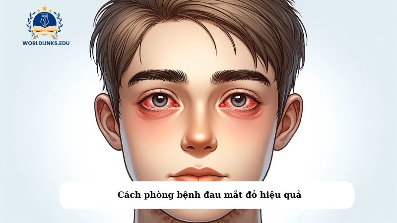 Cách phòng bệnh đau mắt đỏ hiệu quả