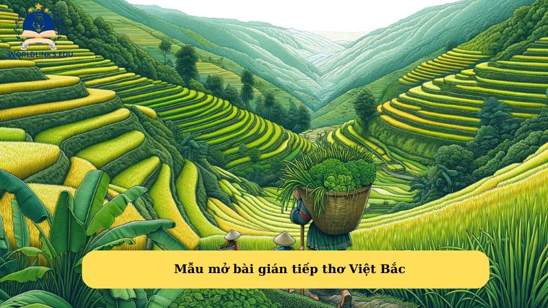 Mẫu mở bài gián tiếp thơ Việt Bắc