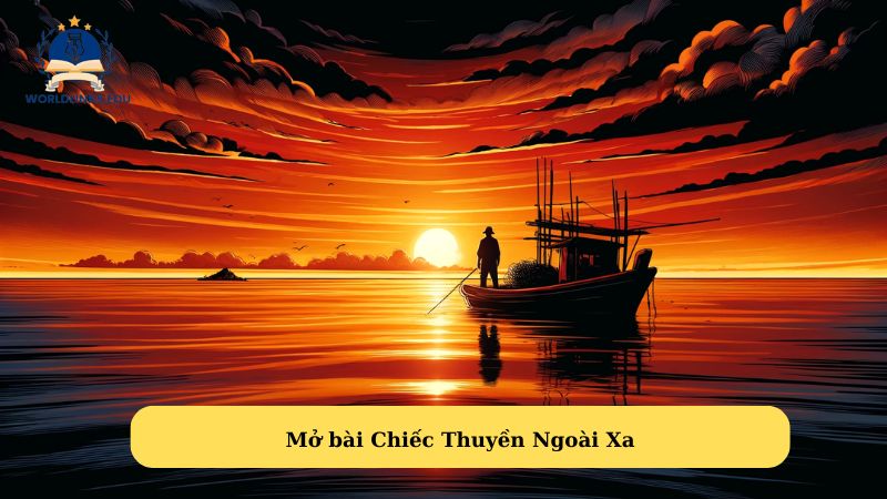 Mở bài Chiếc Thuyền Ngoài Xa