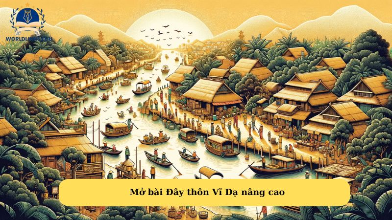 Mở bài Đây thôn Vĩ Dạ nâng cao