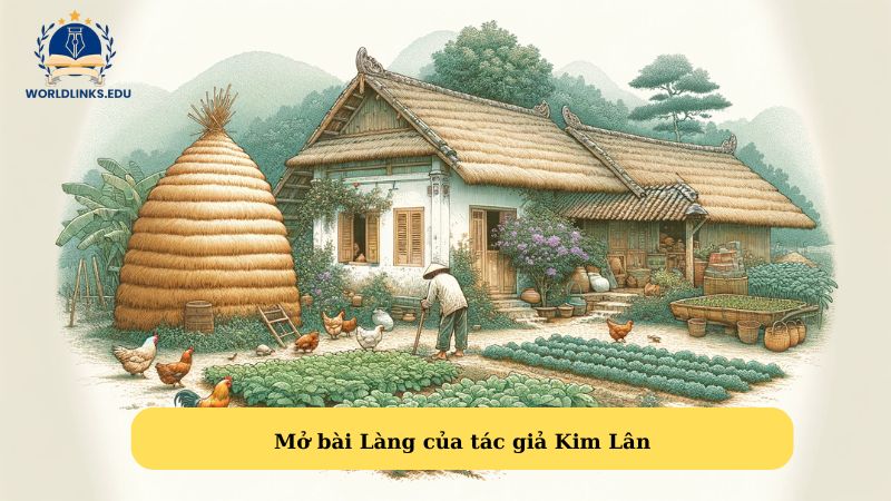 Mở bài Làng của tác giả Kim Lân