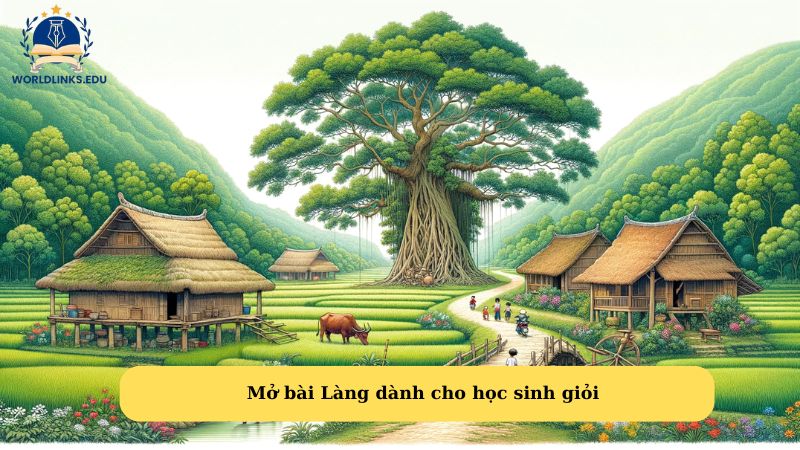 Mở bài Làng dành cho học sinh giỏi