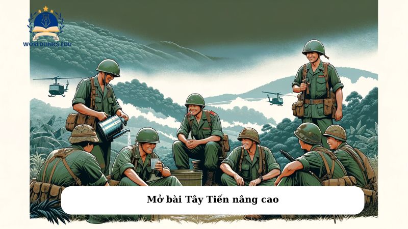 Mở bài Tây Tiến nâng cao