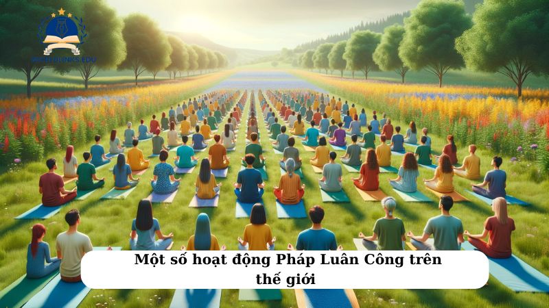 Một số hoạt động Pháp Luân Công trên thế giới 