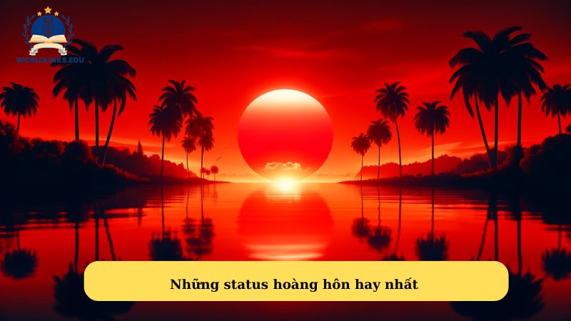 Những status hoàng hôn hay nhất 