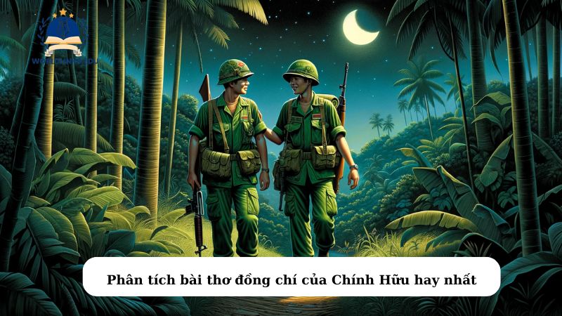 Phân tích bài thơ đồng chí của Chính Hữu hay nhất