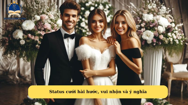 Status cưới hài hước, vui nhộn và ý nghĩa