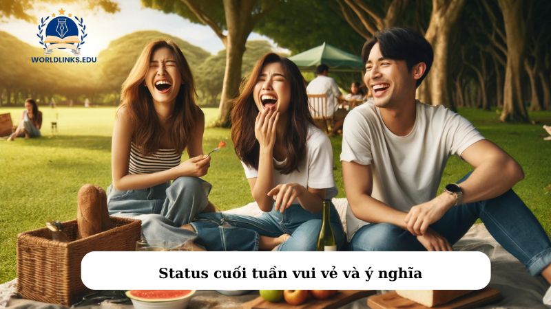 Status cuối tuần vui vẻ và ý nghĩa