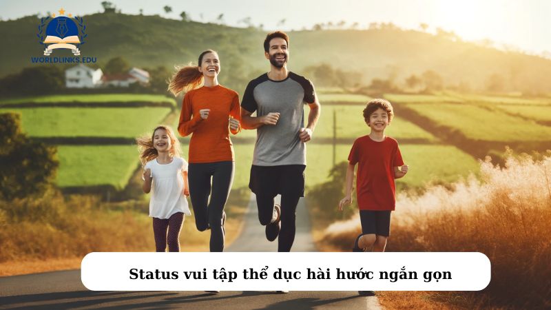 Status vui tập thể dục hài hước ngắn gọn