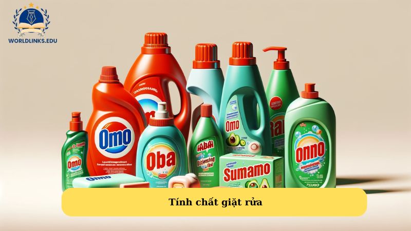 Tính chất giặt rửa