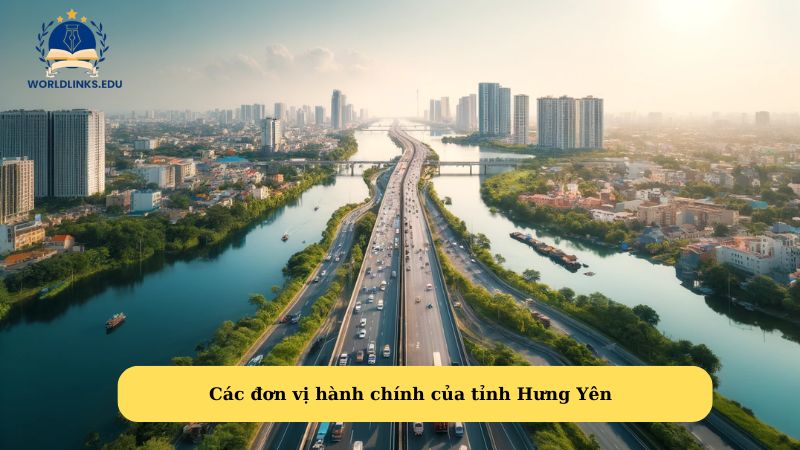 Các đơn vị hành chính của tỉnh Hưng Yên