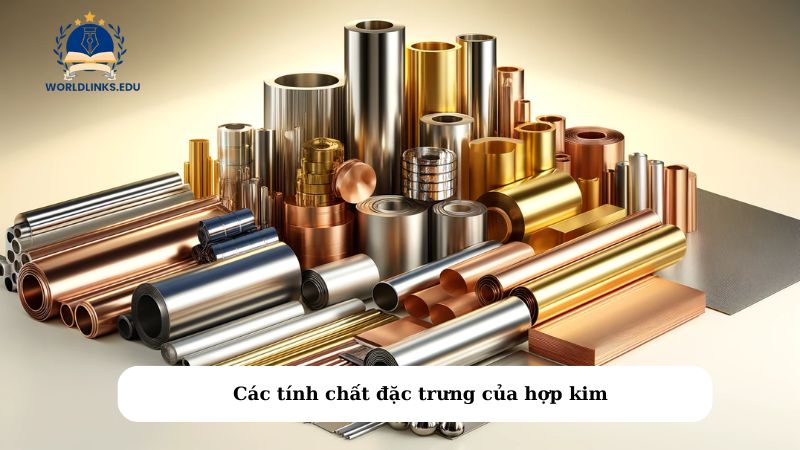 Các tính chất đặc trưng của hợp kim