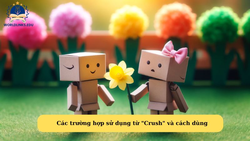 Các trường hợp sử dụng từ "Crush" và cách dùng