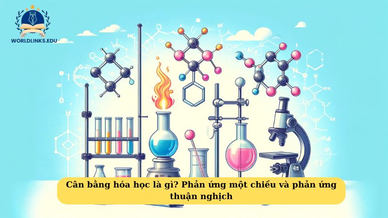 Cân bằng hóa học là gì? Phản ứng một chiều và phản ứng thuận nghịch