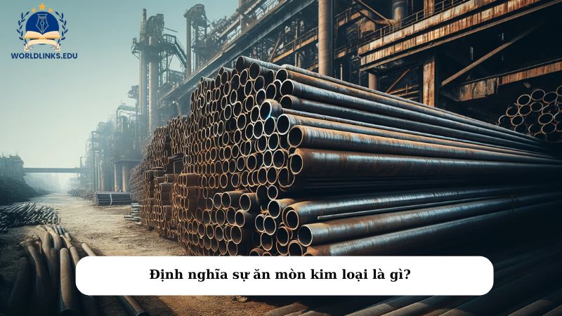 Định nghĩa sự ăn mòn kim loại là gì?