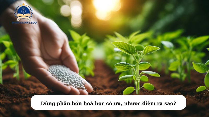 Dùng phân bón hoá học có ưu, nhược điểm ra sao?