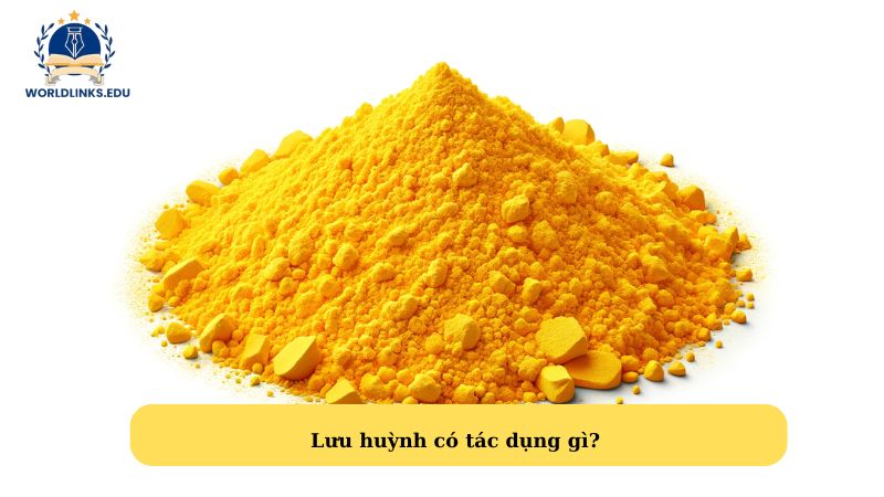 Lưu huỳnh có tác dụng gì? 