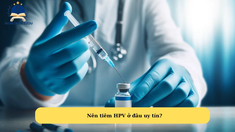 Nên tiêm HPV ở đâu uy tín?