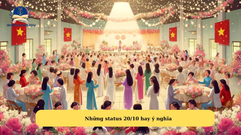 Những status 20/10 hay ý nghĩa