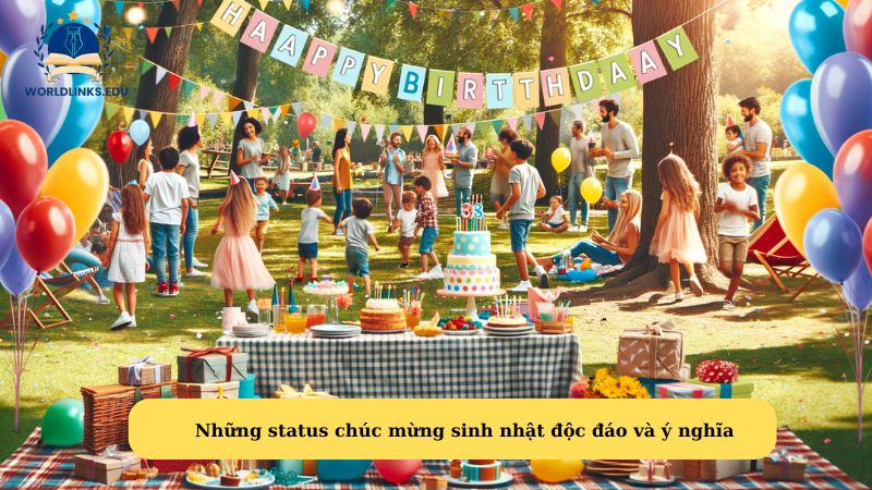 Những status chúc mừng sinh nhật độc đáo và ý nghĩa