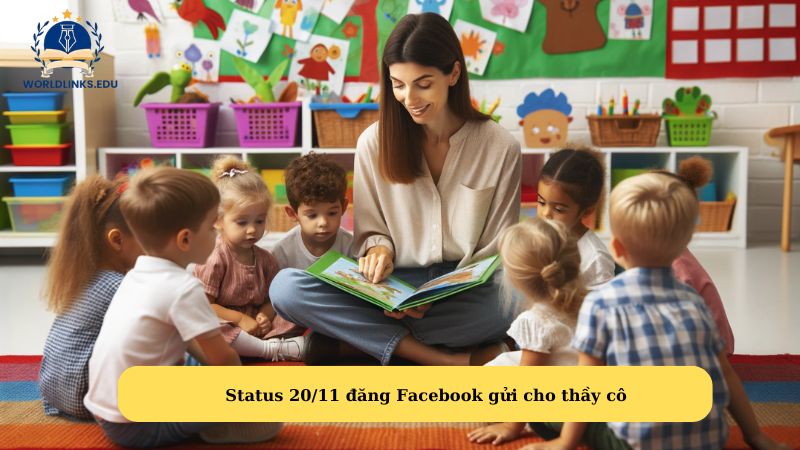 Status 20/11 đăng Facebook gửi cho thầy cô