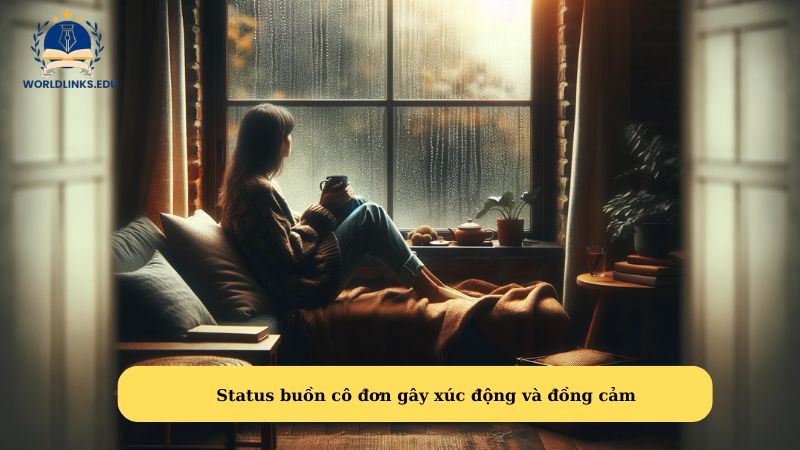 Status buồn cô đơn gây xúc động và đồng cảm