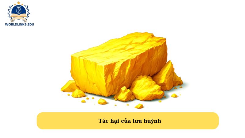 Tác hại của lưu huỳnh